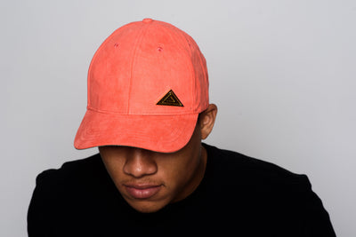 GoalDni/QxQ Suede Dad Hat (Salmon)